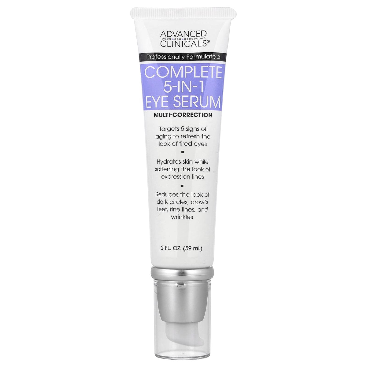 Advanced Clinicals Complete 5-in-1 Eye Serum 59 ml (2 fl oz) — product view