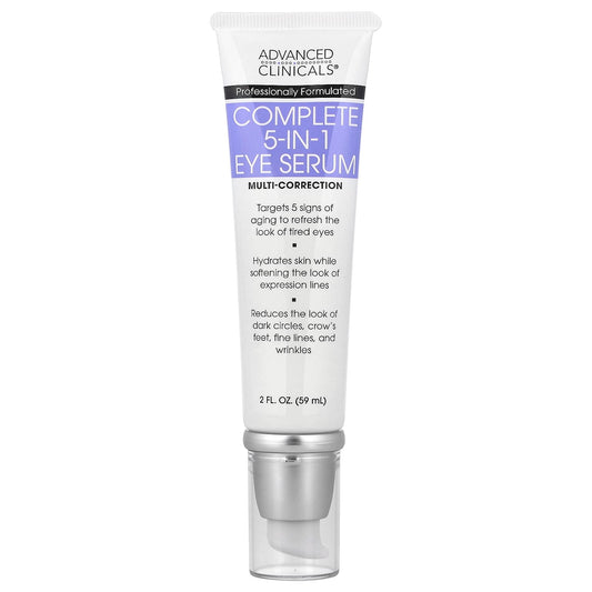 Advanced Clinicals Complete 5-in-1 Eye Serum 59 ml (2 fl oz)