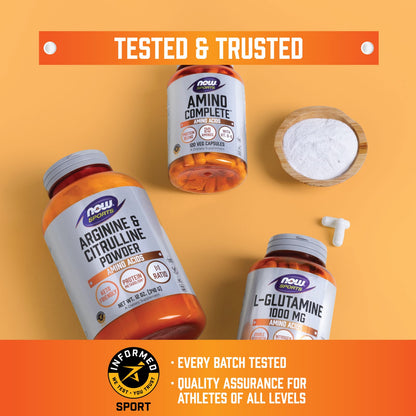 NOW Foods Sports L-Arginine Powder, 454 g (1 lb) - view 4