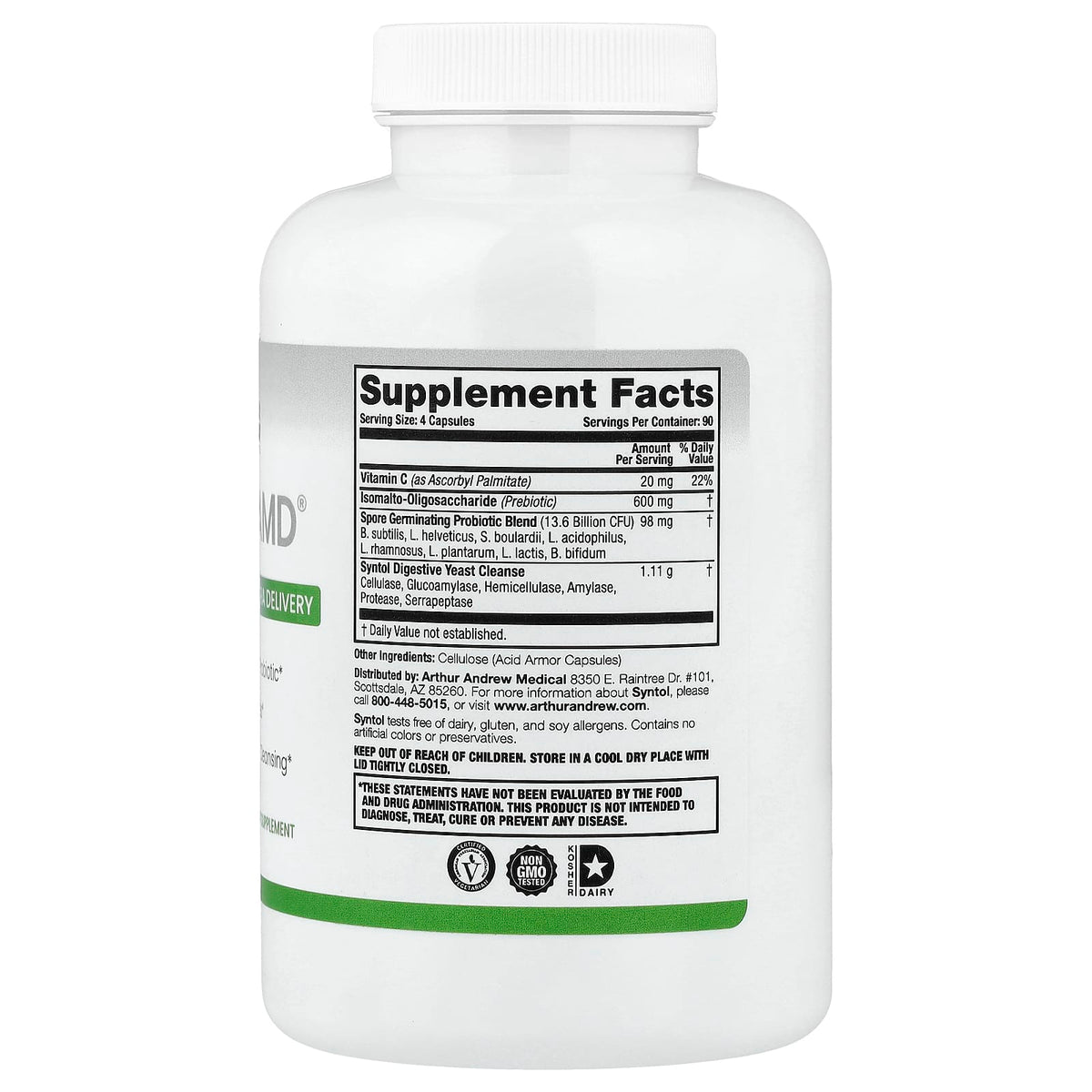 Arthur Andrew Medical Syntol AMD, 360 Capsules — alternate product view