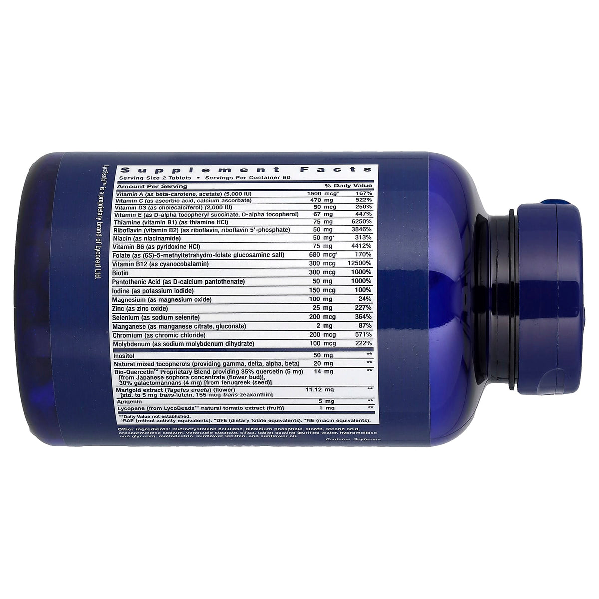 Life Extension Two-Per-Day Multivitamin, 120 Tablets — alternate product view
