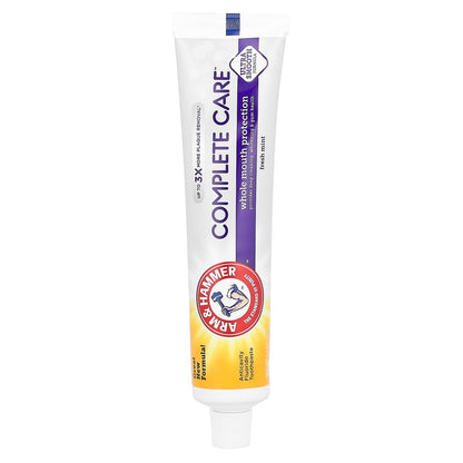 Arm & Hammer CompleteCare Anticavity Fluoride Toothpaste, Fresh Mint, 170 g