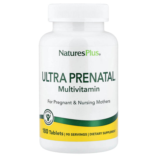 NaturesPlus Ultra Prenatal Multivitamin, 180 Tablets