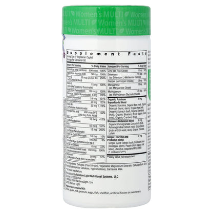 Rainbow Light Women's One+ Real Food Nutrients, 60 Vegetarian Caplets - view 2