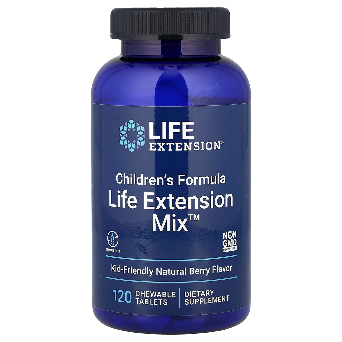 Life Extension Children's Formula Mix, Natural Berry, 120 Chewable Tablets