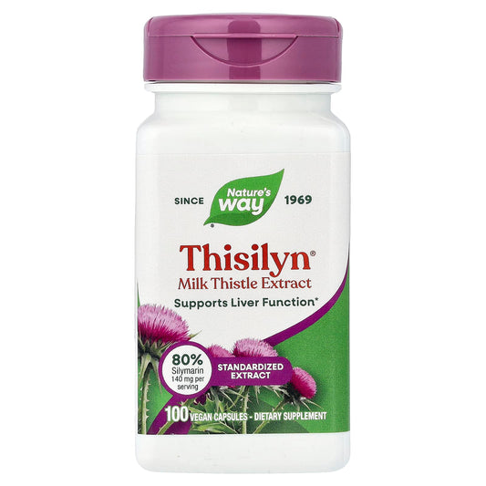 Nature's Way Thisilyn Milk Thistle, 175 mg, 100 Vegan Capsules