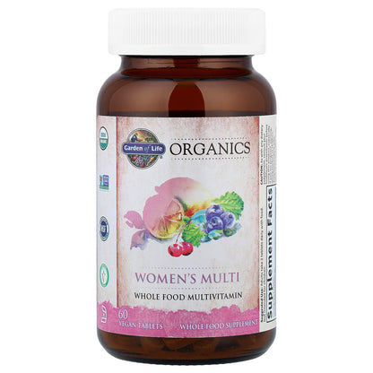 Garden of Life Organics Women's Multi, 60 Vegan Tablets - view 3
