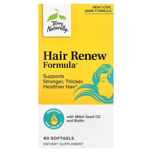 Terry Naturally Hair Renew Formula, 60 Softgels