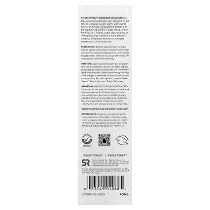 Sports Research Sweet Sweat Workout Enhancer Coconut 6.4 oz (181 g) - view 2