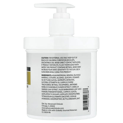 Advanced Clinicals Retinol Advanced Firming Cream 454 g (16 oz) - view 2