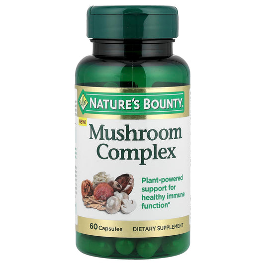 Nature's Bounty Mushroom Complex, 60 Capsules