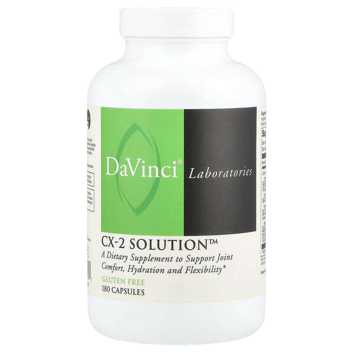 DaVinci Laboratories CX-2 Solutions, 180 Capsules — product view