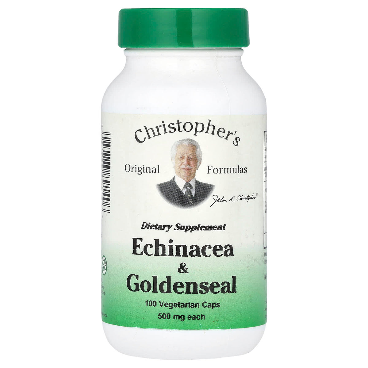 Christopher's Original Formulas Echinacea & Goldenseal, 100 Vegetarian Caps — product view