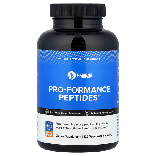 Designs For Health Pro-Formance Peptides, 120 Vegetarian Capsules