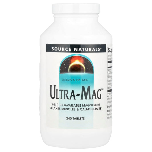 Source Naturals Ultra-Mag, 240 Tablets