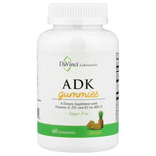 DaVinci Laboratories ADK Gummies Pineapple 60 Gummies