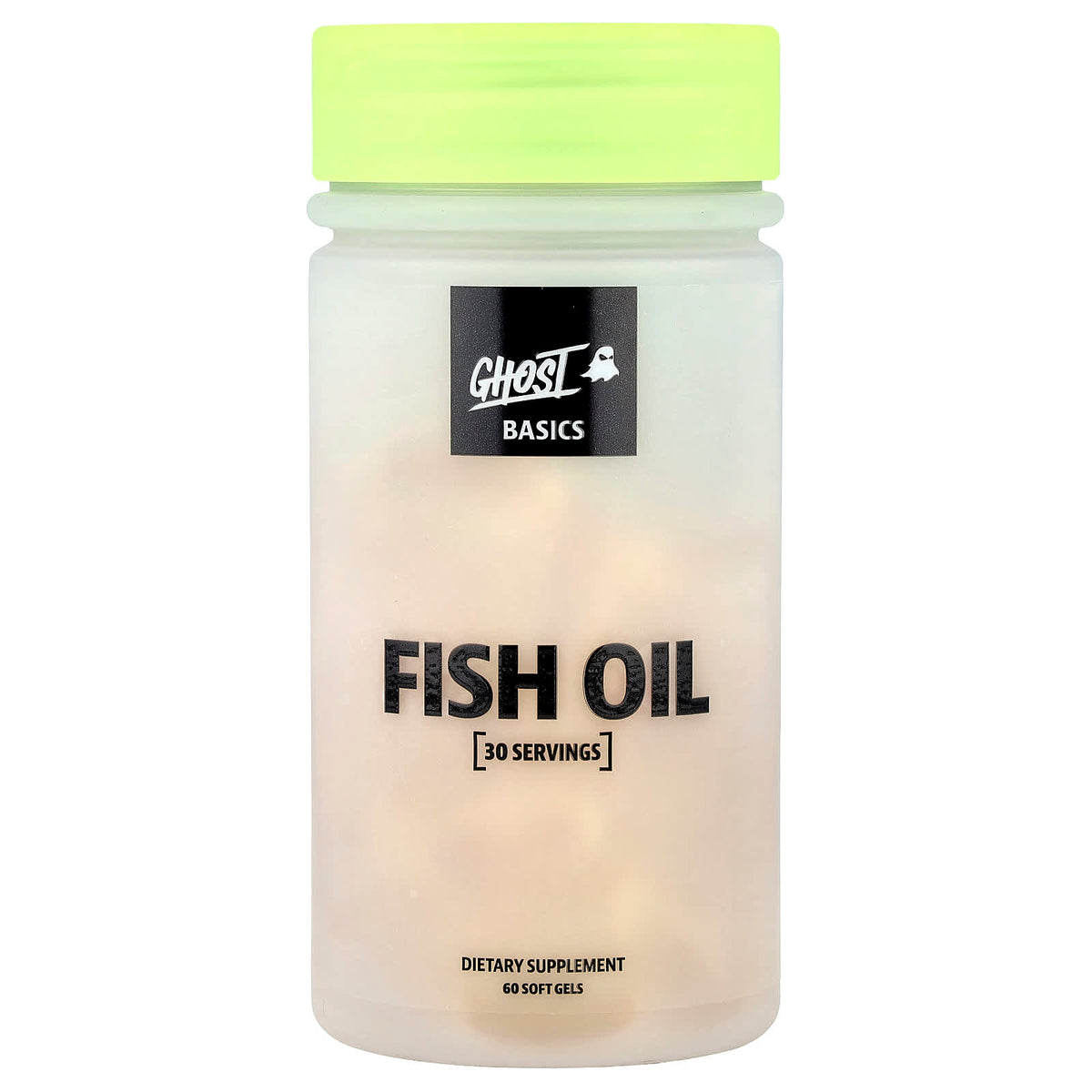Ghost Fish Oil 60 Softgels — product view