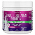 Vitauthority Multi Collagen Protein+ Pre & Probiotics, Unflavoured, 408 g (14.4 oz)