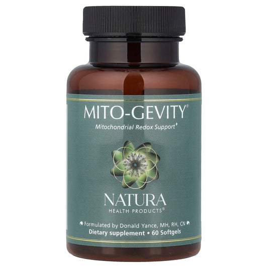 Natura Health Products Mito-Gevity 60 Softgels