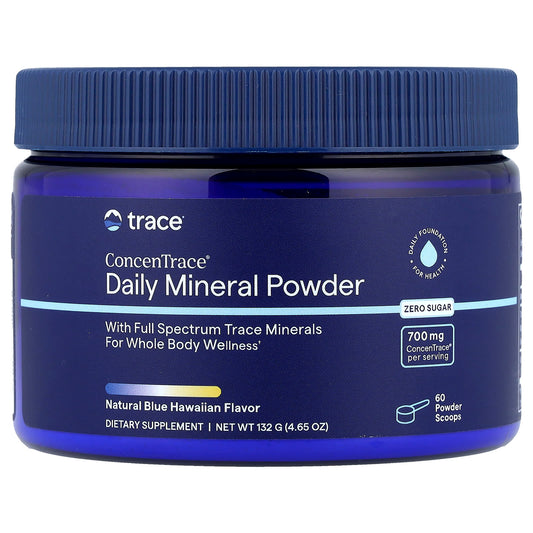 Trace ConcenTrace Daily Mineral Powder Natural Blue Hawaiian 132 g