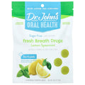Dr. John's Fresh Breath Drops + Zinc, Lemon Spearmint, 24 Count, 109 g (3.85 oz)