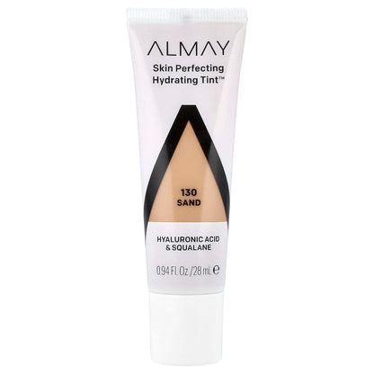 Almay Skin Perfecting Hydrating Tint, 130 Sand, 0.94 fl oz (28 ml)