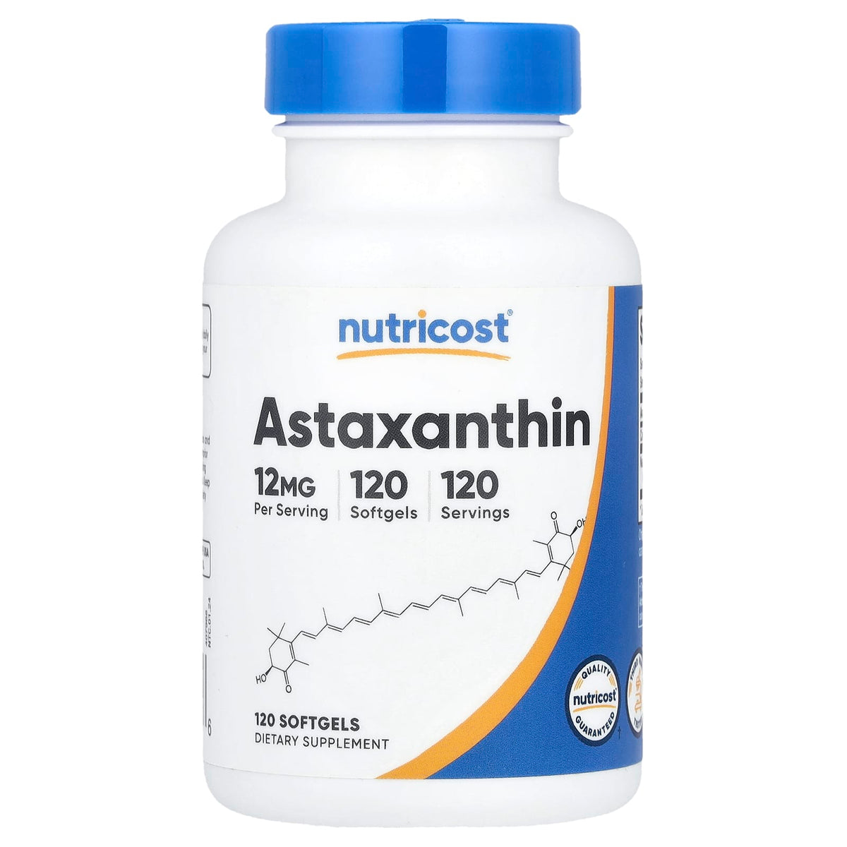 Nutricost Astaxanthin, 12 mg, 120 Softgels