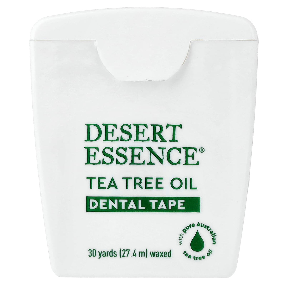 Desert Essence Waxed Dental Tape, Tea Tree Oil, 6 Count, 27.4 m (30 yd) Each - view 3