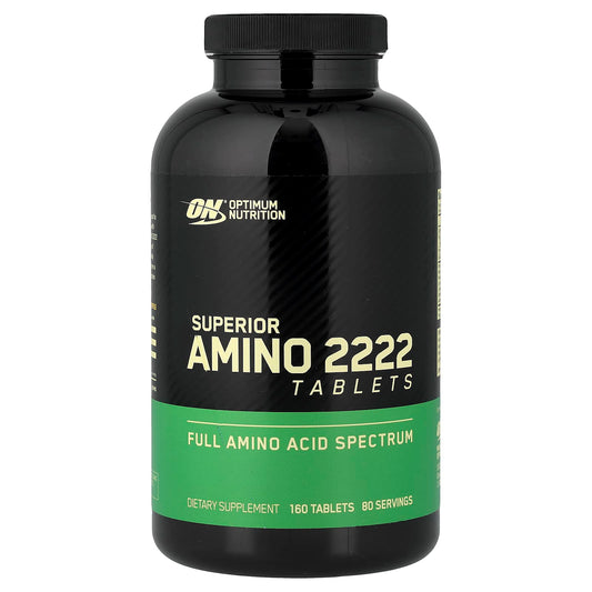 Optimum Nutrition Superior Amino 2222, 160 Tablets