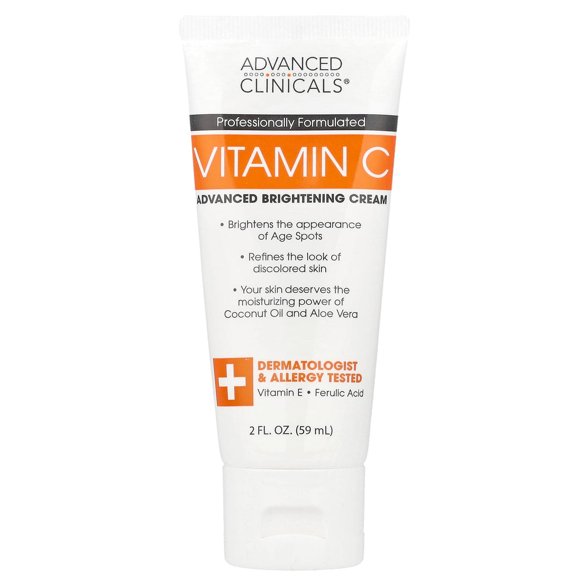 Advanced Clinicals Vitamin C Advanced Brightening Cream 59 ml (2 fl oz) — product view