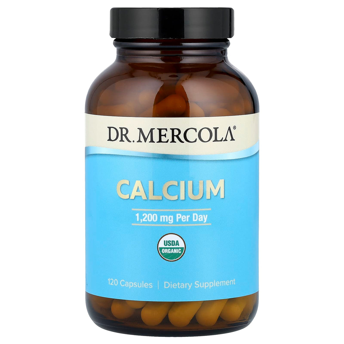 Dr. Mercola Calcium, 300 mg per Capsule, 120 Capsules