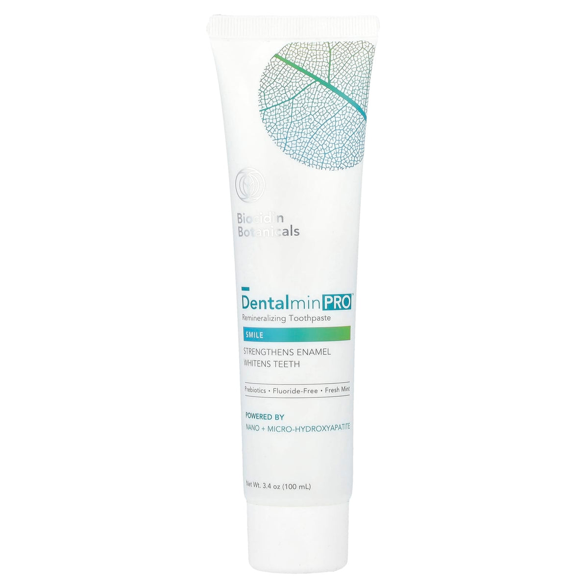 Biocidin Botanicals Dentalmin Pro Remineralizing Toothpaste, Fresh Mint, 100 ml — product view