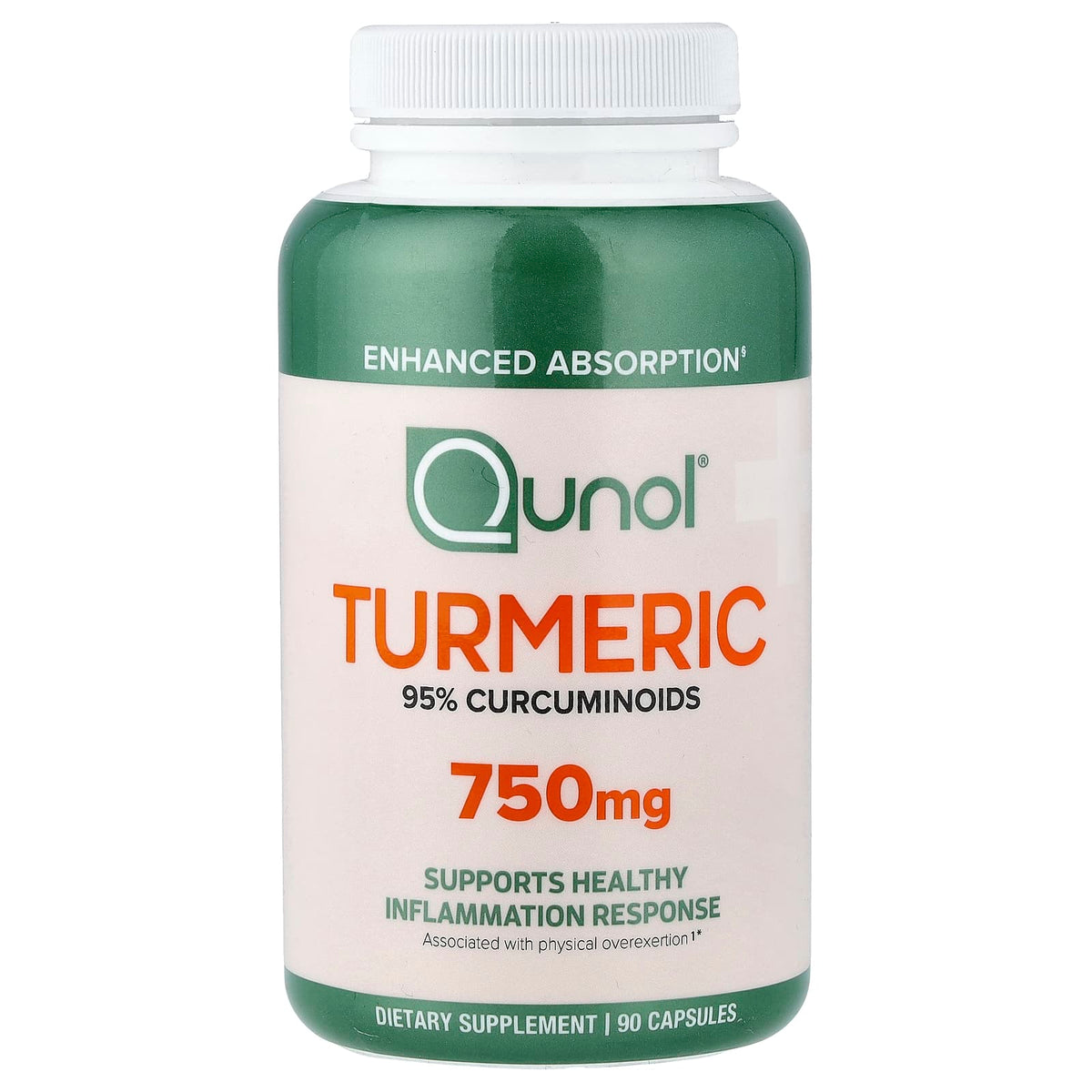 Qunol Turmeric 95% Curcuminoids, 90 Capsules