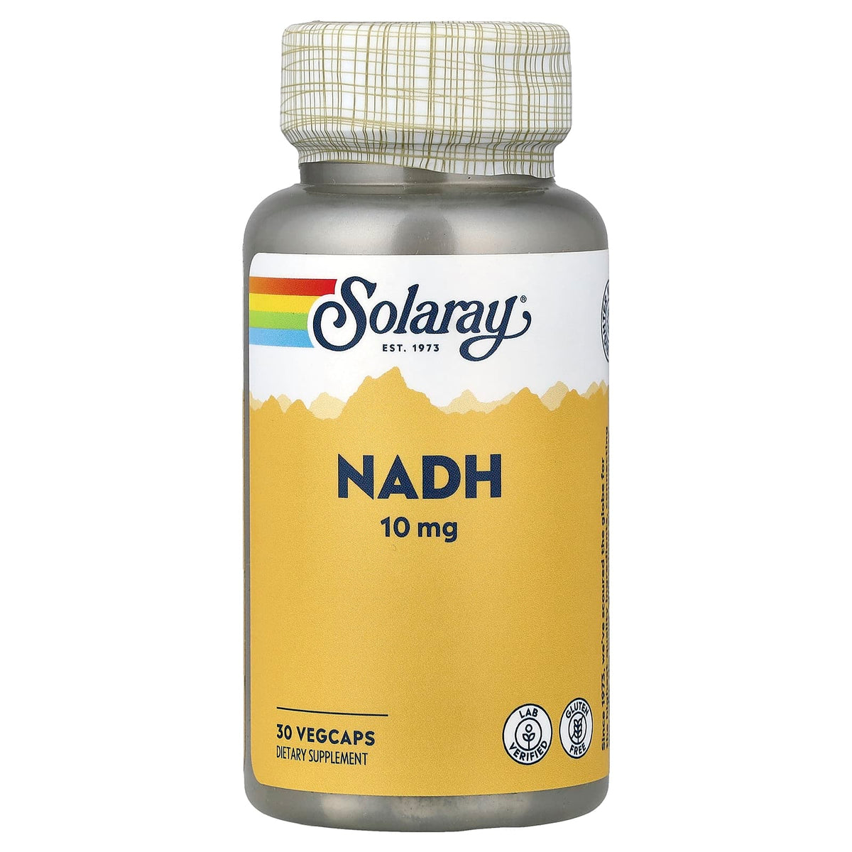Solaray NADH 10 mg, 30 VegCaps