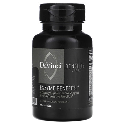 DaVinci Laboratories Enzyme Benefits, 90 Capsules