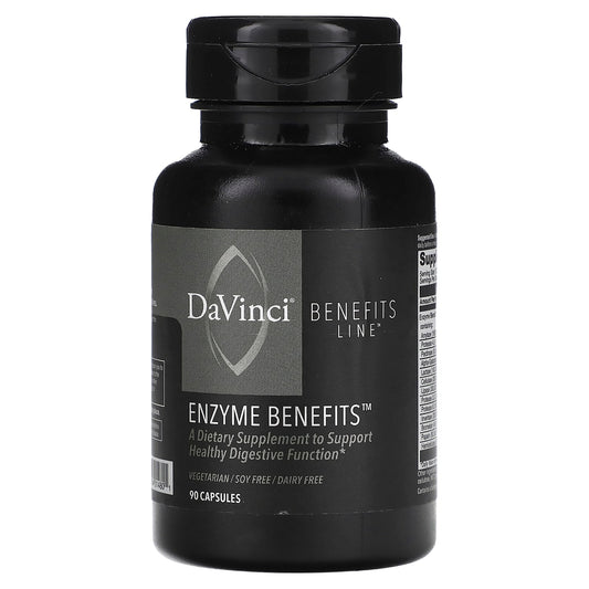 DaVinci Laboratories Enzyme Benefits, 90 Capsules