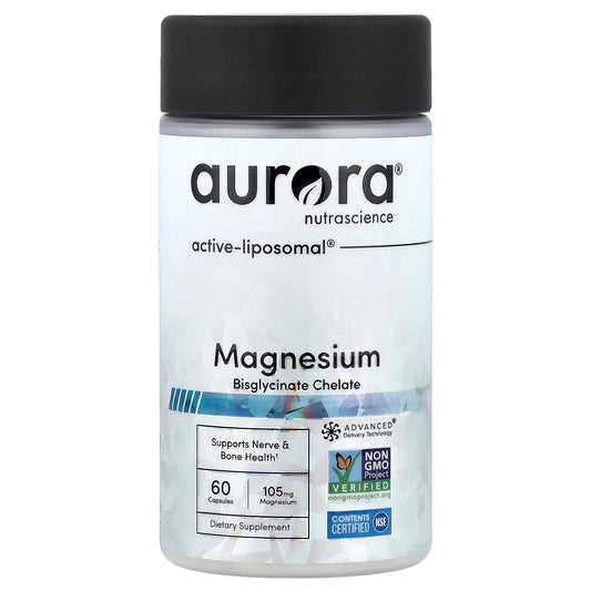 Aurora Nutrascience Magnesium Bisglycinate Chelate 60 Capsules