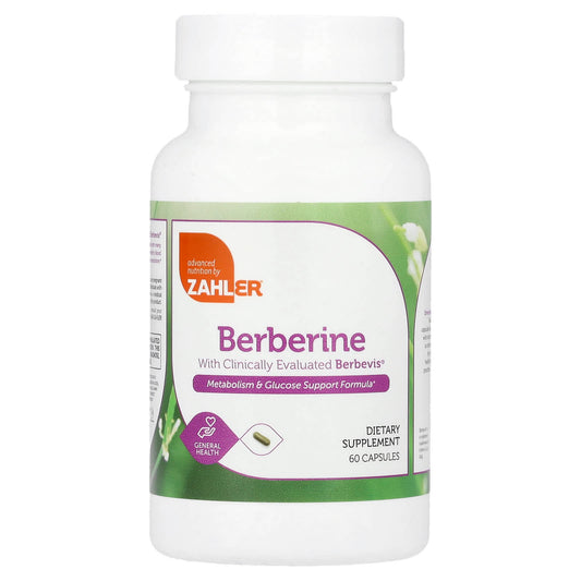 Zahler Berberine, 60 Capsules