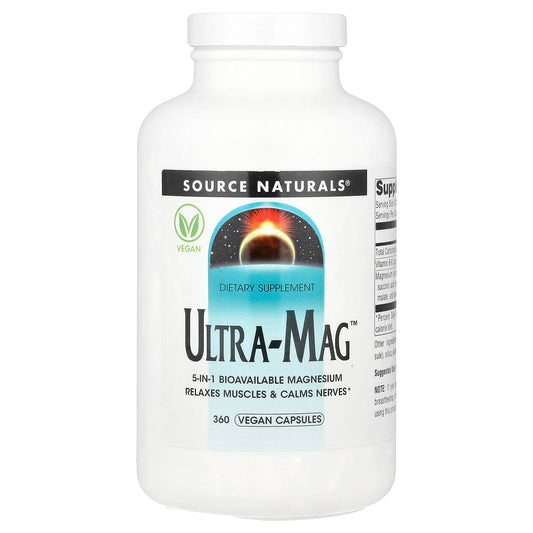 Source Naturals Ultra-Mag, 360 Vegan Capsules