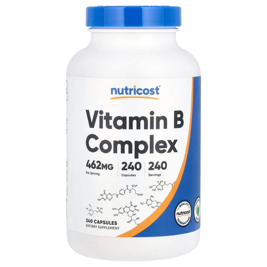 Nutricost Vitamin B Complex, 240 Capsules