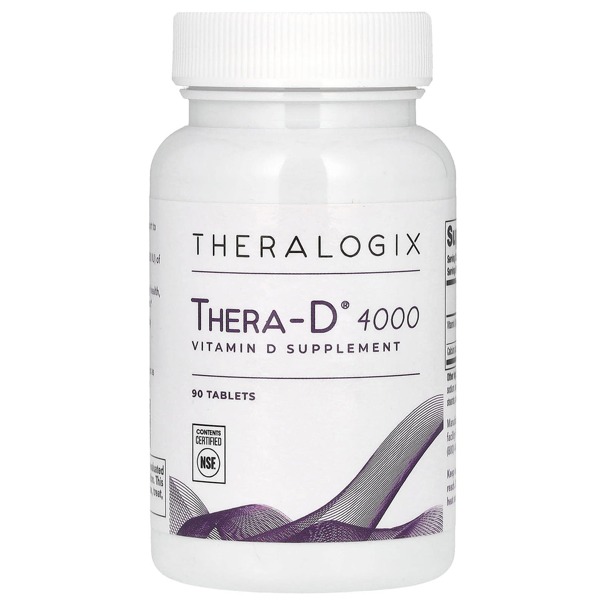 Theralogix Thera-D 4000, 90 Tablets