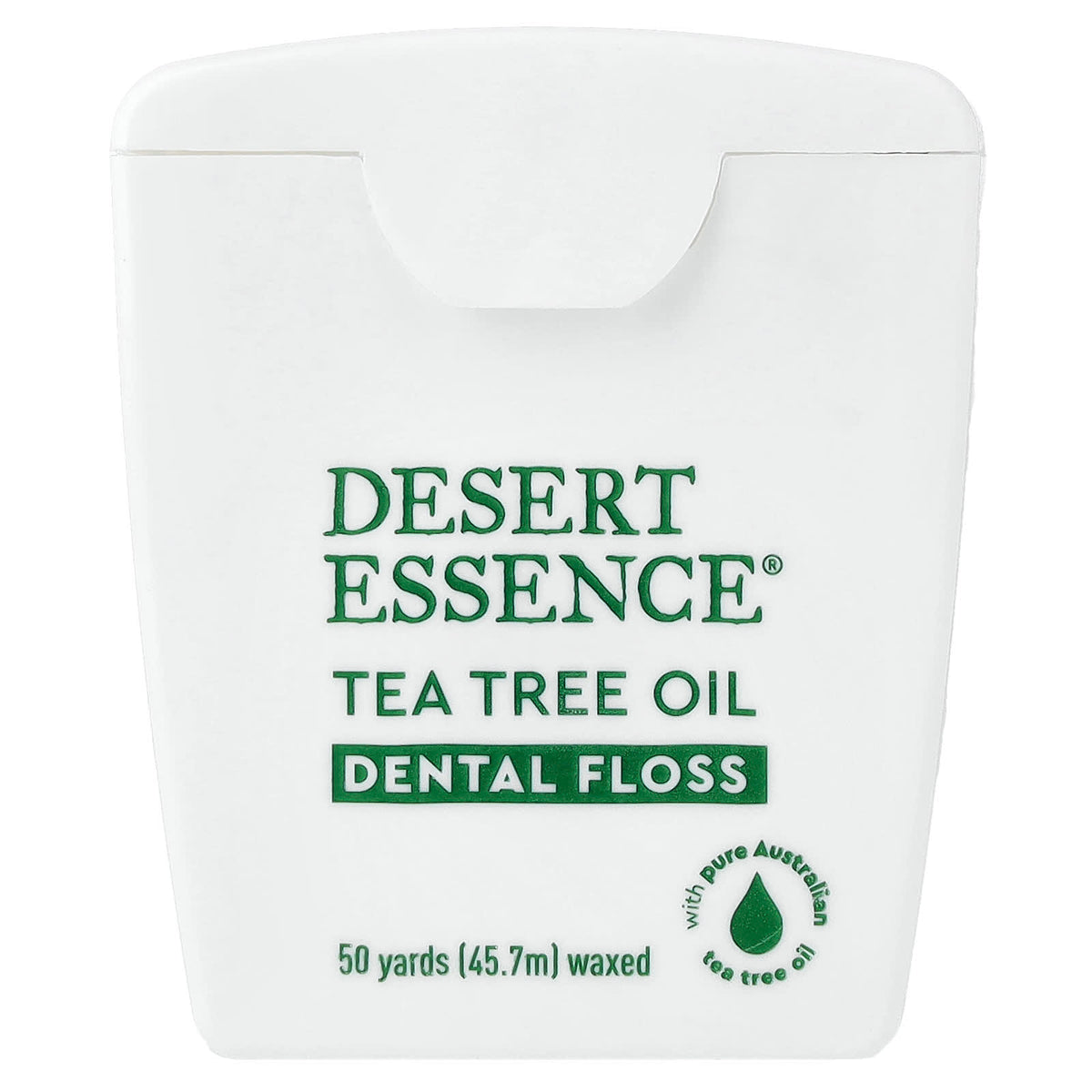 Desert Essence Waxed Dental Floss, Tea Tree Oil, 6 Count, 45.7 m (50 yd) Each - view 3