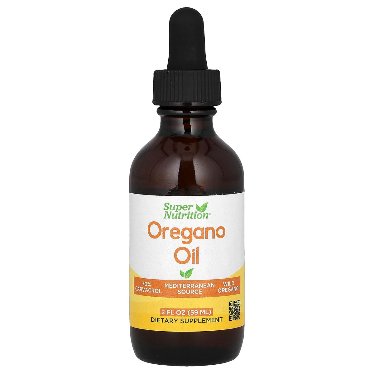 Super Nutrition Oregano Oil 40 mg 2 fl oz (59 ml) — product view
