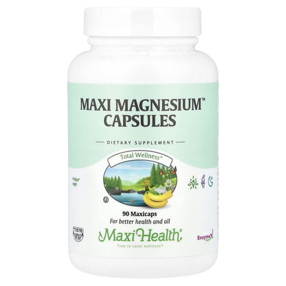 Maxi Health Maxi Magnesium Capsules 90 Maxicaps
