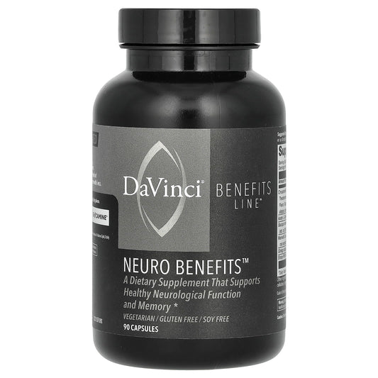 DaVinci Laboratories Benefits Line Neuro Benefits 90 Capsules