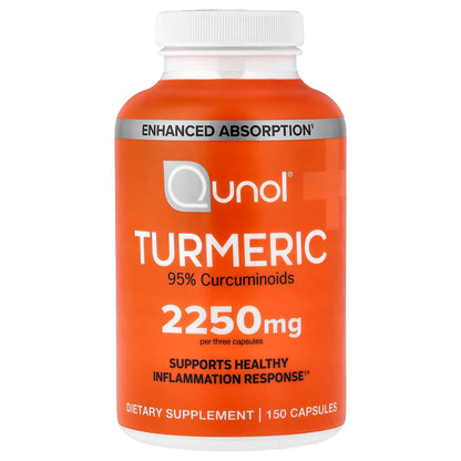 Qunol Turmeric 95% Curcuminoids, 150 Capsules