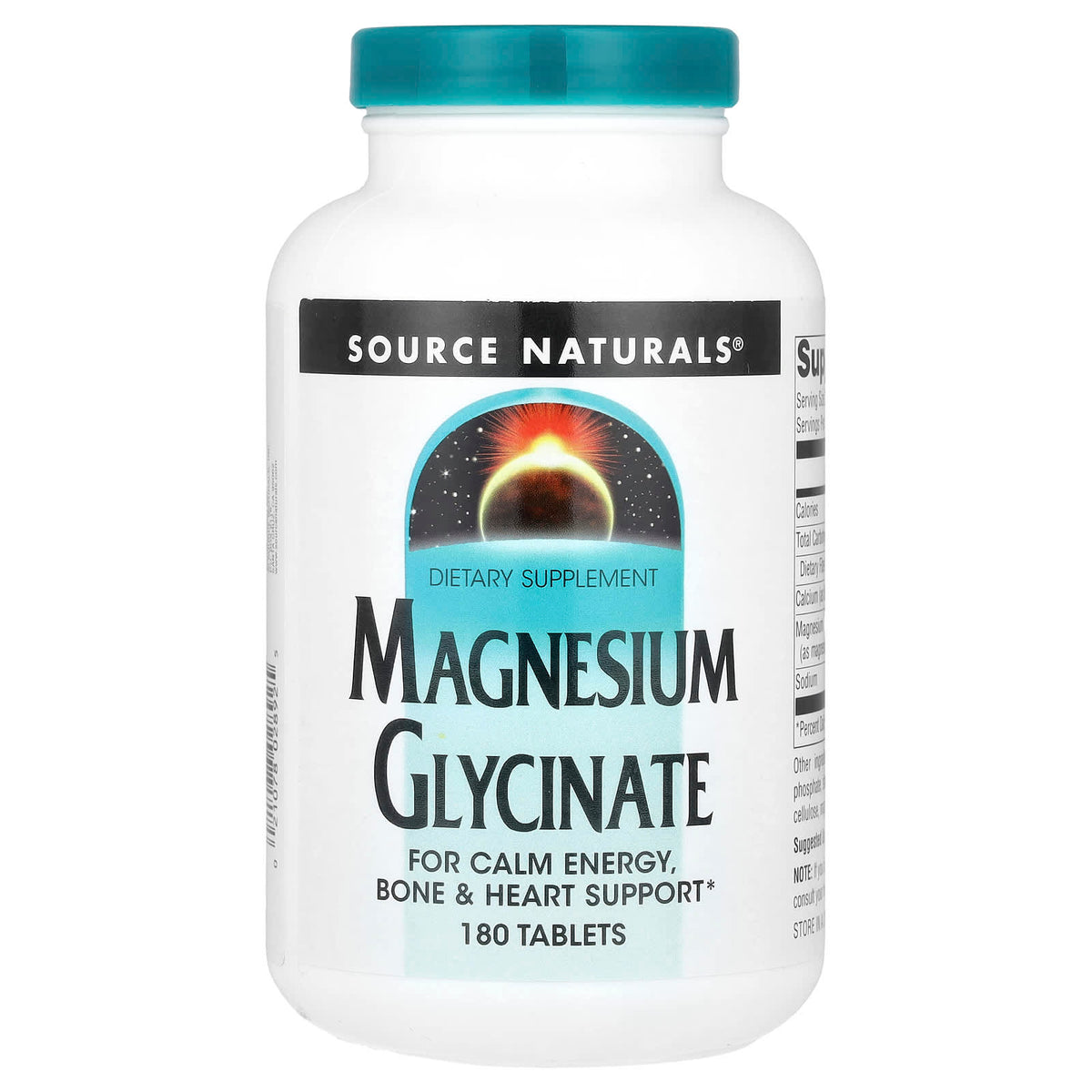 Source Naturals Magnesium Glycinate, 180 Tablets