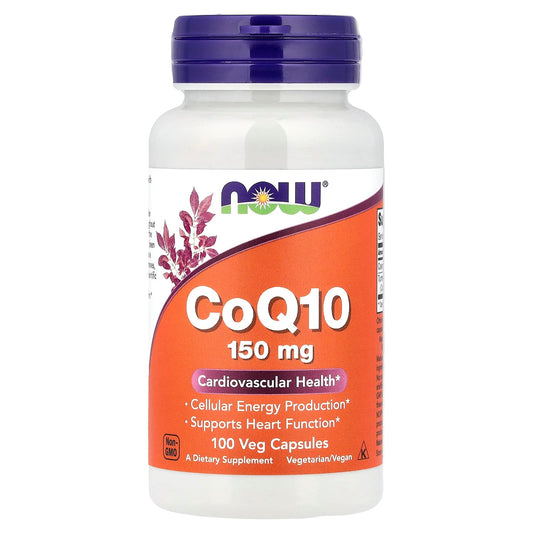 NOW Foods CoQ10, 100 Veg Capsules