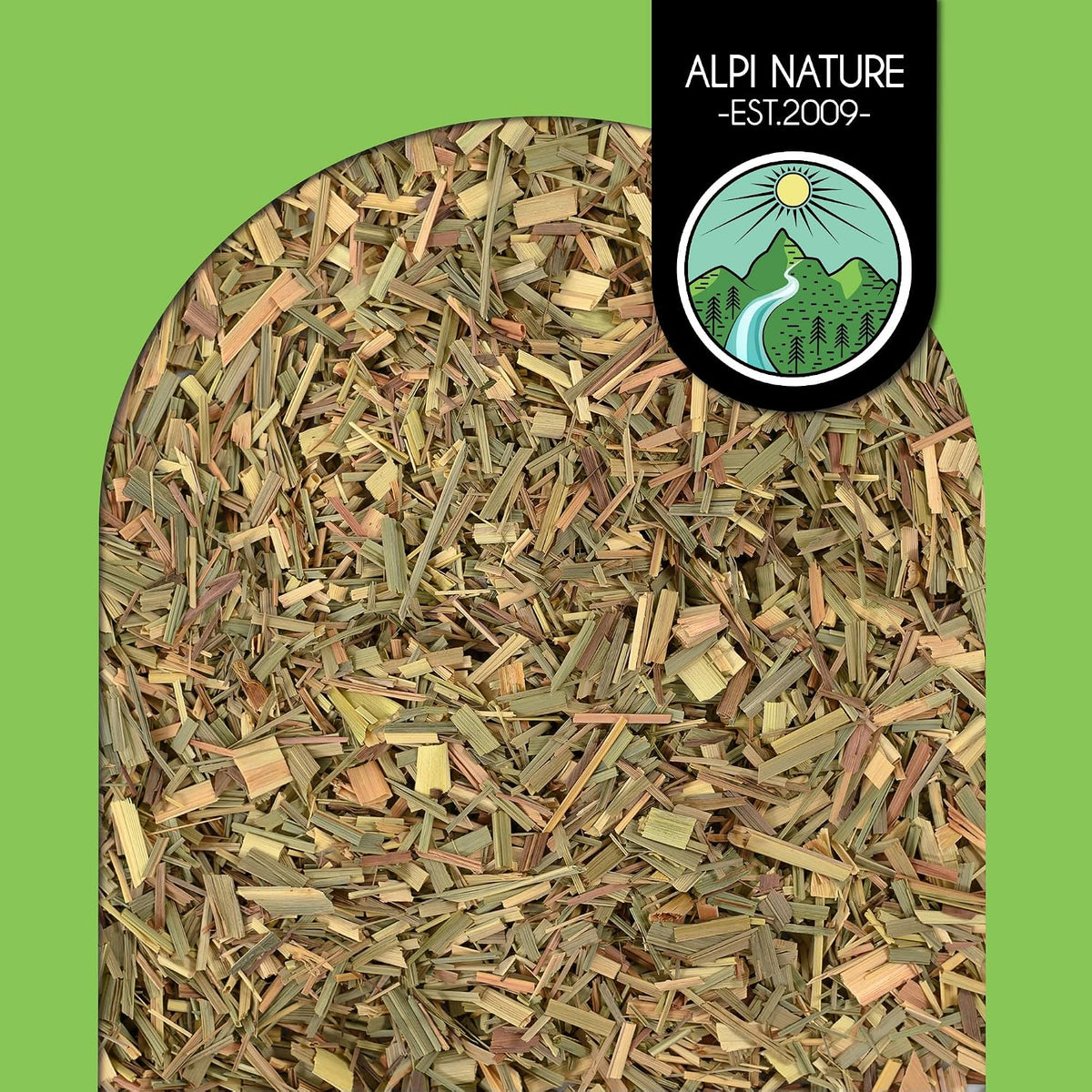 Alpi Nature Lemongrass Tea 250 g Dried Cut Leaves — alternate product view