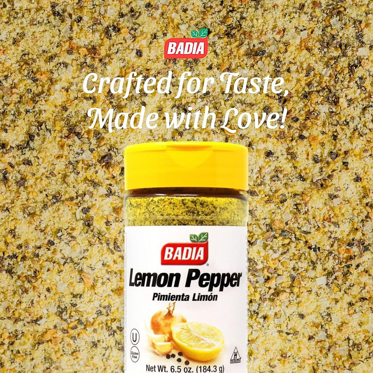 Badia Lemon Pepper Seasoning 184.3 g (6.5 oz) - view 5